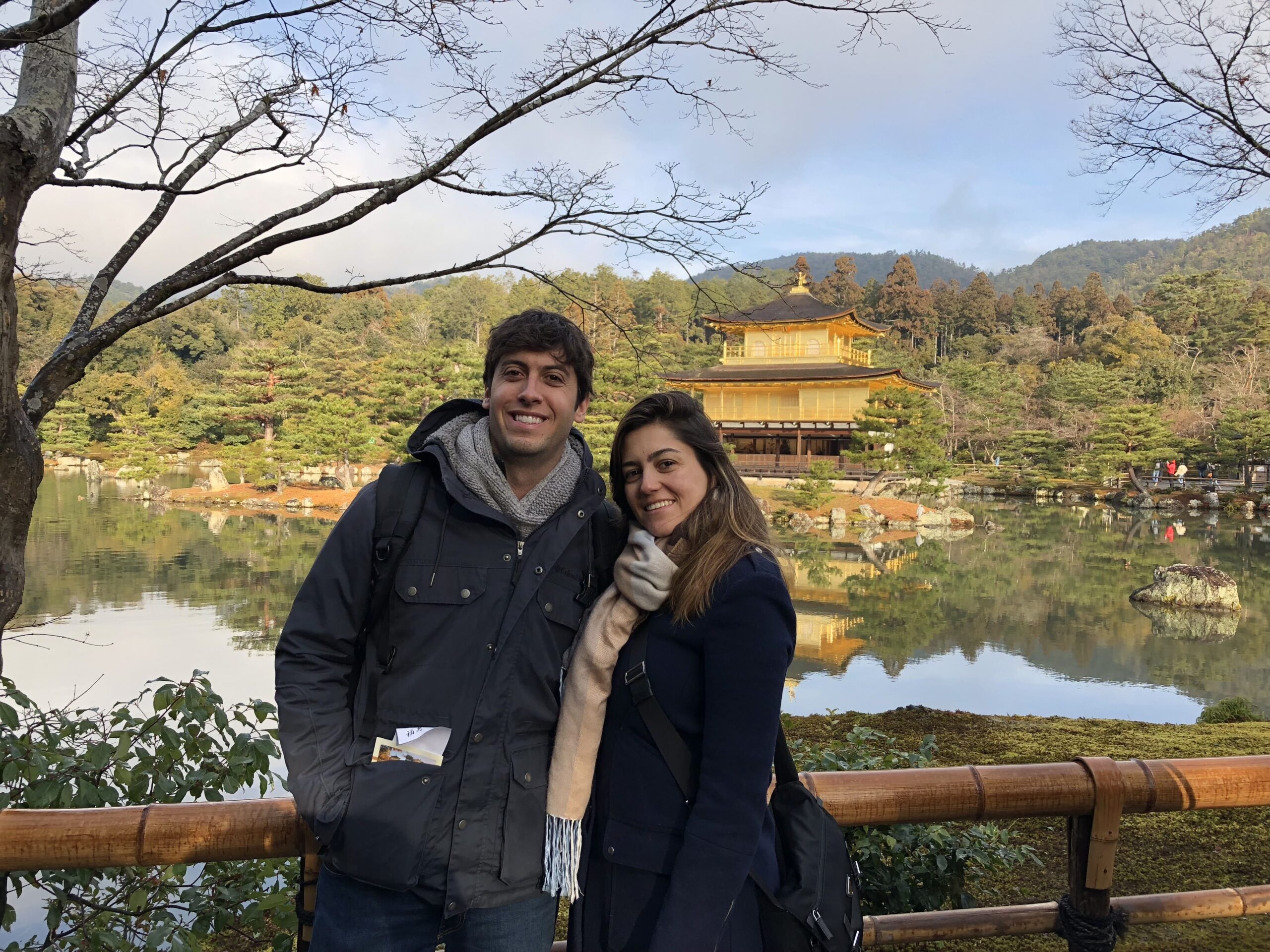 Pavilhão Dourado em Quioto
