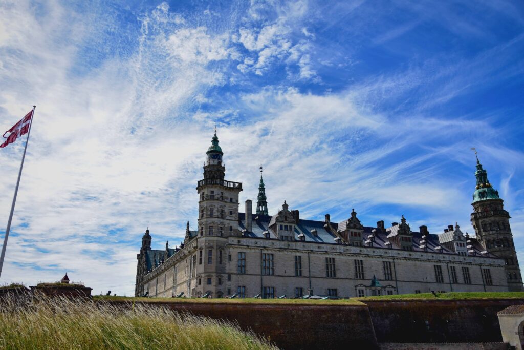 Castelo de Kronborg na Dinamarc